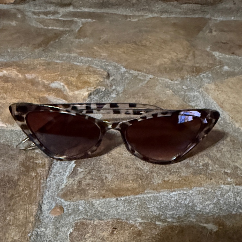 Stylish Leopard Print Cat-Eye Sunglasses